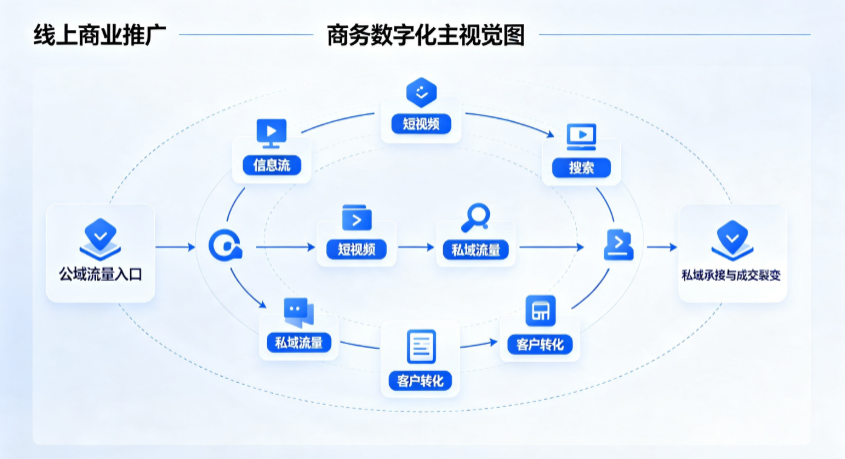 吴兴区线上商业推广怎么做？全域流量闭环搭建与低成本转化实战指南